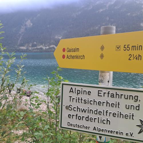 Wanderung am Achensee